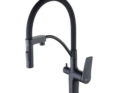 фото Смеситель Lemark Bronx LM3761BL для кухни с подключением к фильтру с питьевой водой