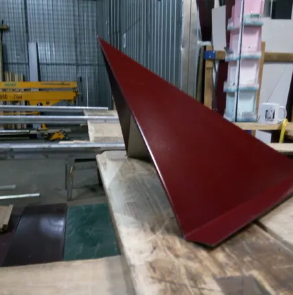 Фото №0 Рассекатель снега перед трубой 300 мм