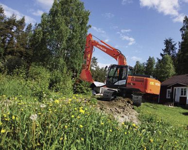 фото Новый Гусеничный Экскаватор ZX160LC-5G