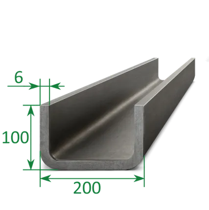Фото №0 Швеллер гнутый 200х100х6