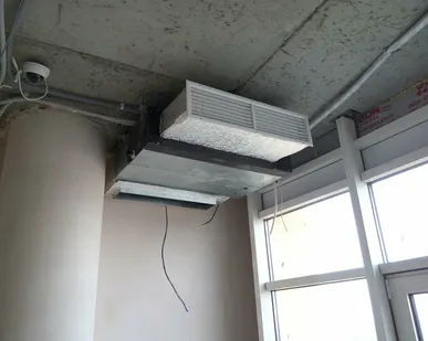 фото Монтаж приточной вентиляции