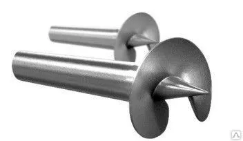 фото Свая стандартная винтовая Диаметр ствола 57мм длина 4,1м двухлопастная