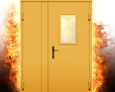 фото Противопожарные двери монтаж