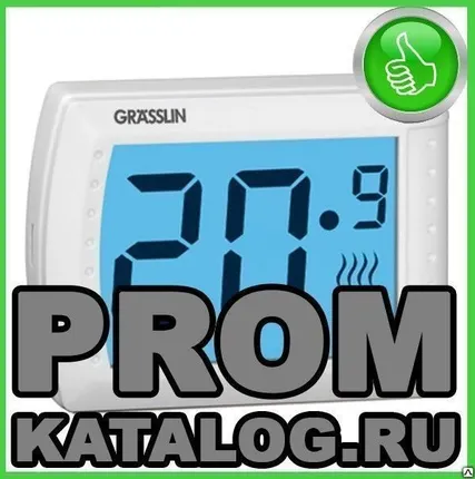 Фото №0 Комнатный термостат (регулятор) для газового котла отопления (беспроводной)