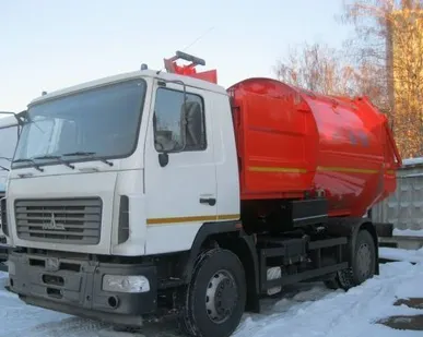фото КО-449-33 на шасси МАЗ 5340В2-485 Мусоровоз Евро-4