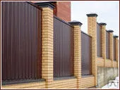 Фото №0 Профнастил для забора