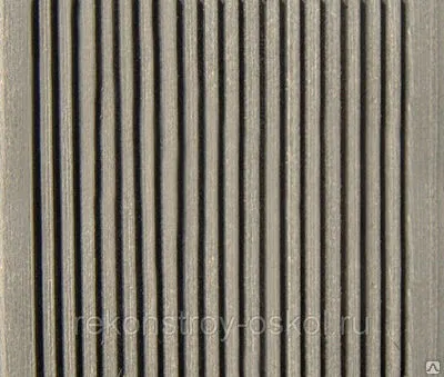 Фото №0 Террасная доска Террадек Дакрон/Terradeck Dаckron, Серый