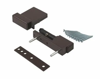 фото Петля дверная Elementis Compact, на 80кг., коричневый