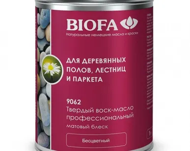 фото Лак для лестниц BIOFA (Германия), 1 л