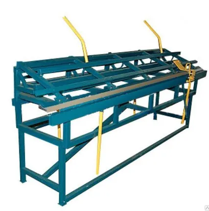 Фото №0 Ручной универсальный листогиб с электромагнитным прижимом заготовки ЛГМ-35