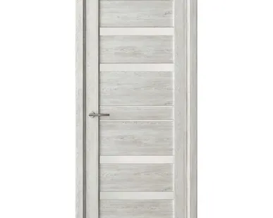 фото Дверь межкомнатная Техно-3 (Dorica) стекло матовое, экошпон, Северный 2000х800мм