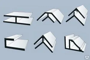 фото Угол внутренний белый 3м 5мм