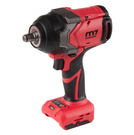 Фото №5 Гайковерт аккумуляторный ударный 1/2 quot;, 1600 Нм, 18 В, без аккумулятора и ЗУ MIGHTY SEVEN DW-406