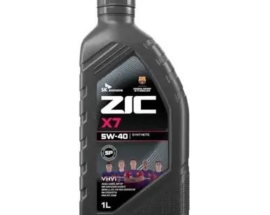 фото Моторное масло ZIC 132662 5W-40 синтетическое 1 л
