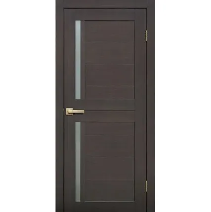 Фото №0 Дверь межкомнатная L22 (Lite Doors) стекло матовое, микрофлекс, Венге 2000х800мм
