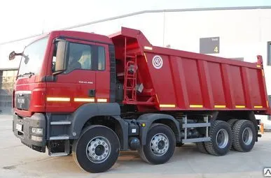 фото Самосвал MAN TGS 41.440 8x4 BB-WW с надстройкой Мультитрак