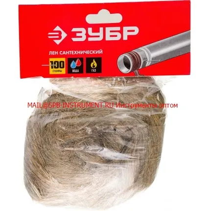 Фото №1 Сантехнический лен ЗУБР
