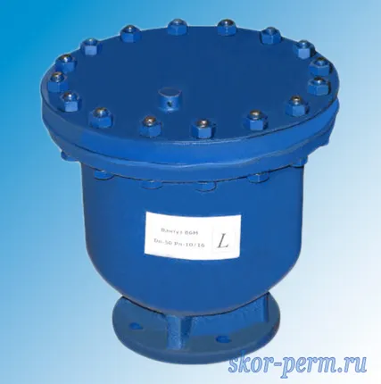 Фото №0 Вантуз чугунный В6 DN 100 PN10