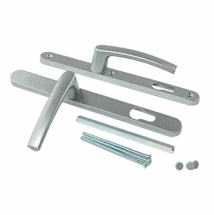 Фото №0 Гарнитур нажимной с подпружиниванием Mezut 25/92 (3 винта) серебр.