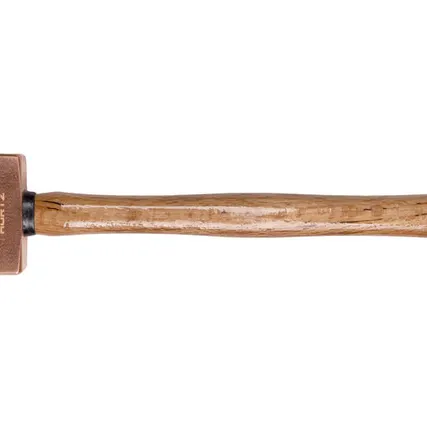 Фото №0 Кувалда 0,5 кг медная с деревянной ручкой HOR