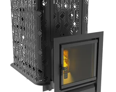 фото Печь для бани Black Stove Varna 26 (закр. каменка) AISI 430