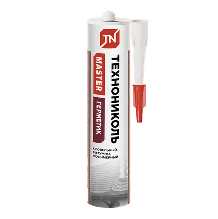 Фото №0 Герметик кровельный битумно-полимерный "ТЕХНОНИКОЛЬ" 310мл (-20°C)