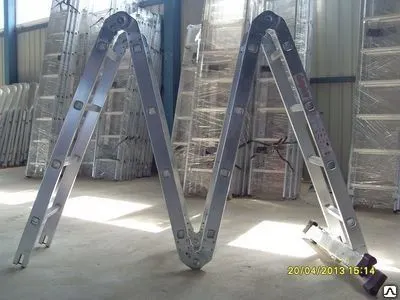 Фото №0 Лестница-трансформер Т455, 4х5 ступеней, мах высота 5,69м