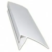 Фото №0 ПВХ Профиль 10мм ШИРОКИЙ 55мм F-профиль белый 3,0м Стелла 021816