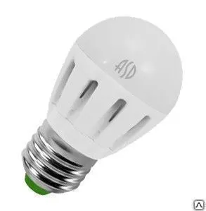 фото Лампа светодиодная ASD LED-ШАР 5Вт 220В Е27 4000К
