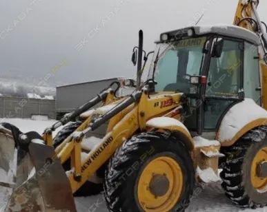 фото Аренда экскаватора-погрузчика New Holland B115, Москва