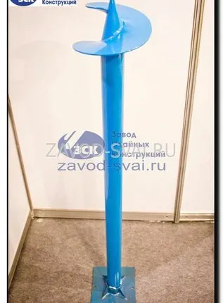 Фото №0 Винтовые сваи диаметром 76 мм