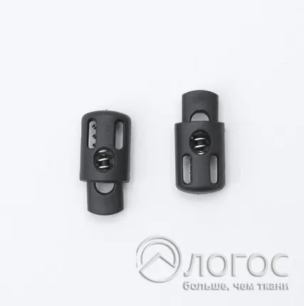 Фото №0 Фиксатор пластик 1 отв. 25х5, черный