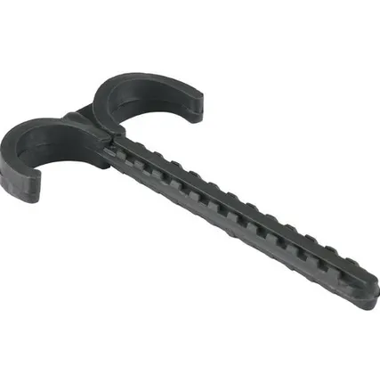 Фото №0 STOUT Дюбель-крюк двойной, для труб д.32мм, длина 80мм