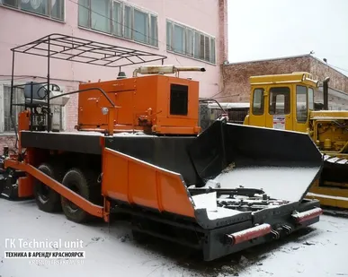 фото Услуги (аренда асфальтоукладчика) в Красноярске