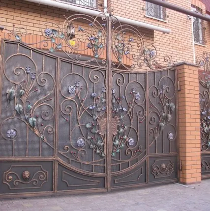 Фото №0 Кованые ворота и кованые калитки