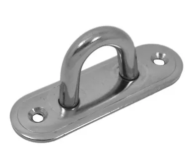 фото Скоба стационарная низка 100 мм А2 арт 8266 нерж AISI304