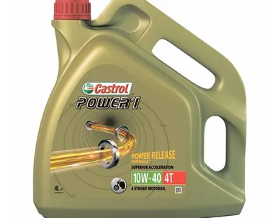 фото Моторное масло для мототехники Castrol POWER 1 4T 10W-40 (4л.) 15688C