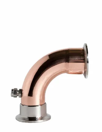 Фото №0 Медный отвод 90° TRI-CLAMP 1.5” «Старый Медник»