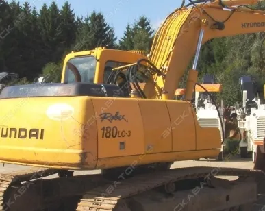 фото Аренда гусеничного экскаватора Hyundai R 180LC-3, Москва