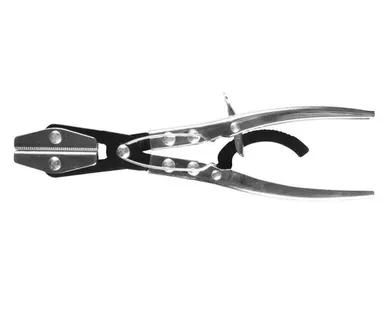 фото МАСТАК Зажим с фиксатором для шлангов 250 мм, рабочий диапазон до 25 мм 036-01251