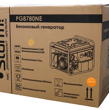 Фото №7 Генератор Sturm! PG8780NE