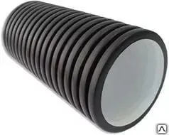 Фото №0 Труба гофрированная ПВХ легкая (разные диаметры)