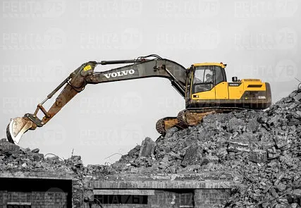 Фото №0 Аренда экскаватора гусеничного VOLVO EC220