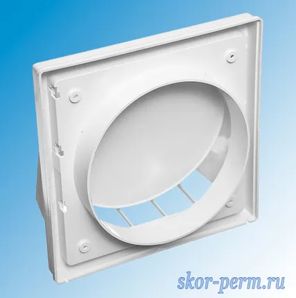 Фото №2 Выход стенной 212х212 с обратным клапаном и фланцем D160, ERA