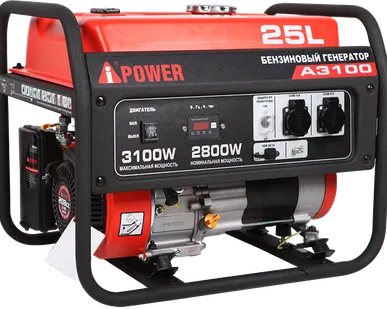 фото Портативный бензиновый генератор A-iPower A3100