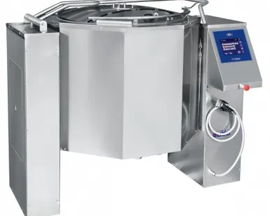 фото Котел пищеварочный опрокидывающийся КПЭМ-60-ОМП с миксером