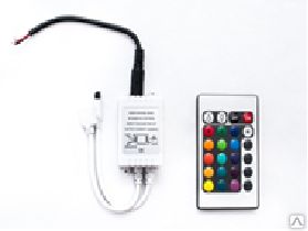 фото Контроллер для светодиодной ленты RGB, ИК-сигнал 72Вт