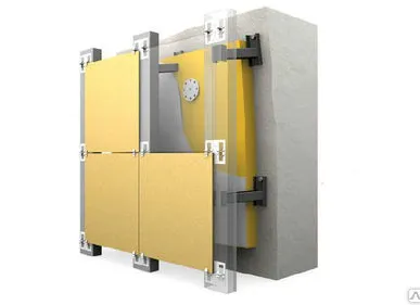 фото Фасады домов вентилируемые