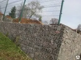 фото Подпорные стены из габионов