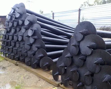 фото Винтовые сваи 57мм